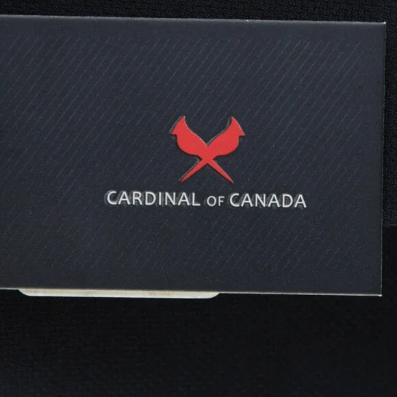 Cardinal of Canada NWT 100% Wool Sport Coat Size 40S US In Solid Navy Blue